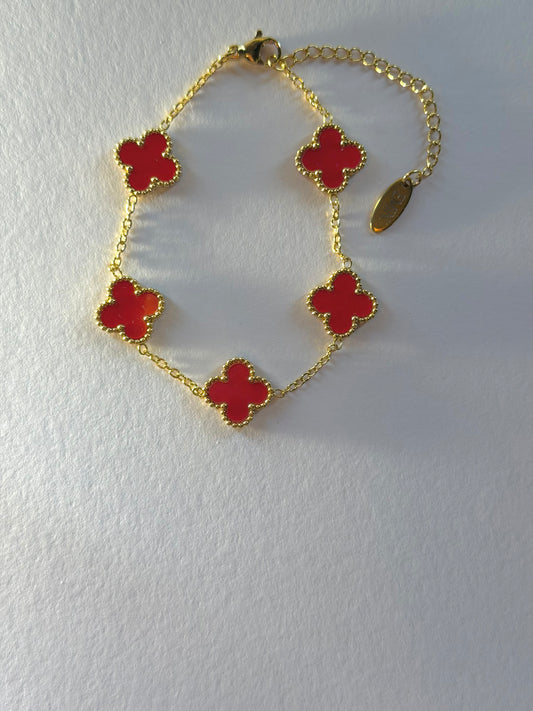 Red Clover Bracelet