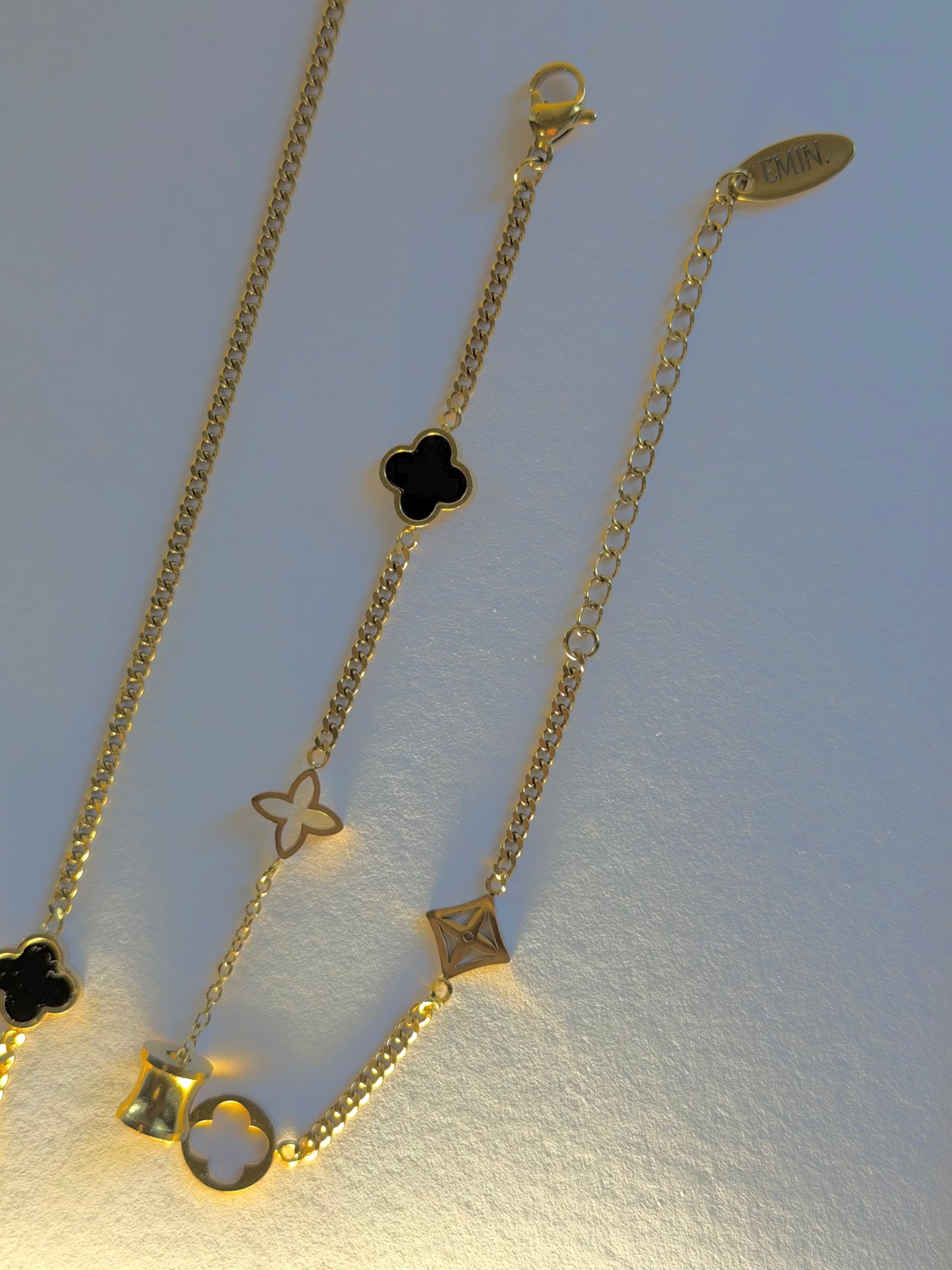 Mixed Charm Set | Necklace, Bracelet & Earrings