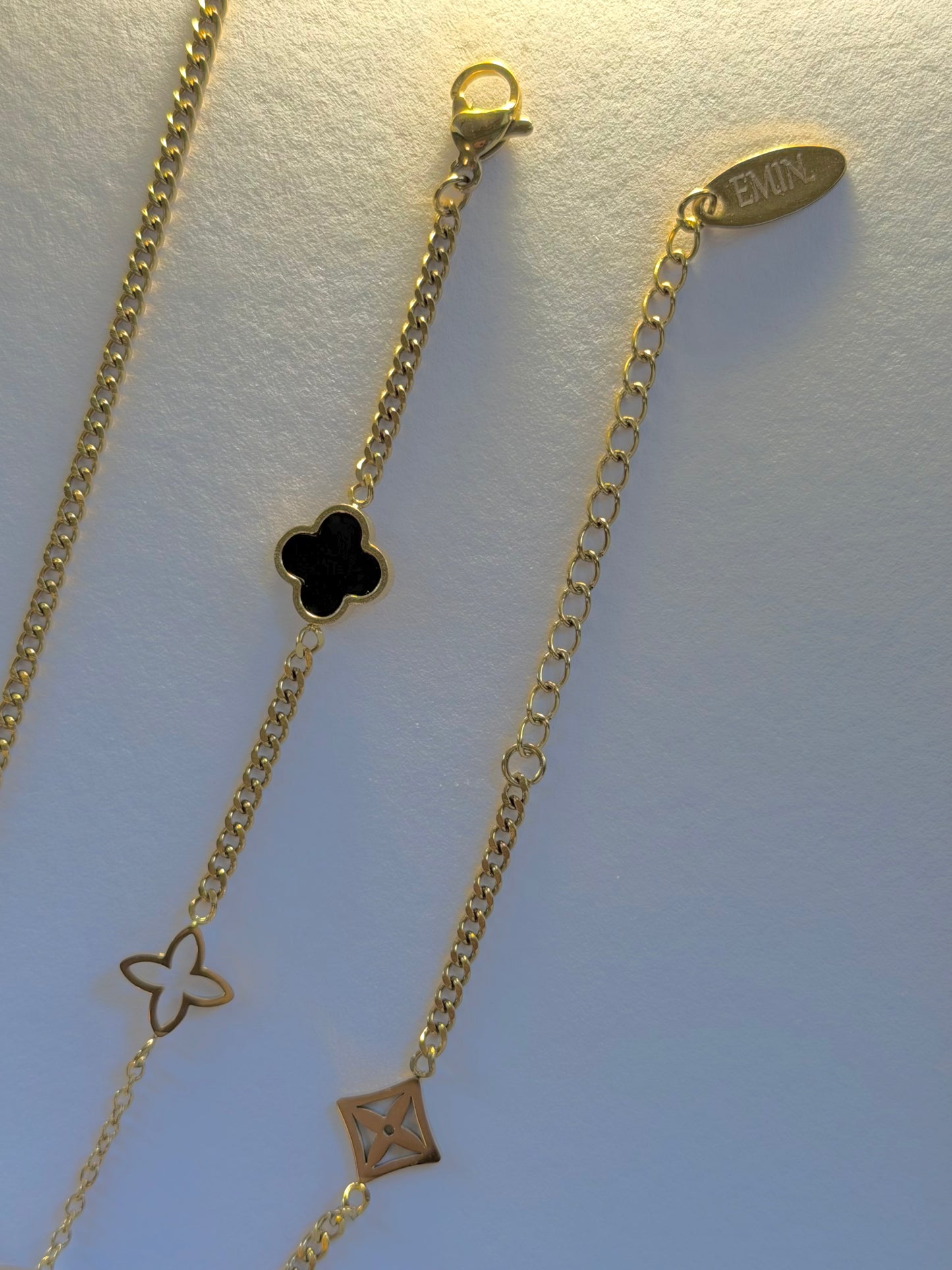 Mixed Charm Set | Necklace, Bracelet & Earrings