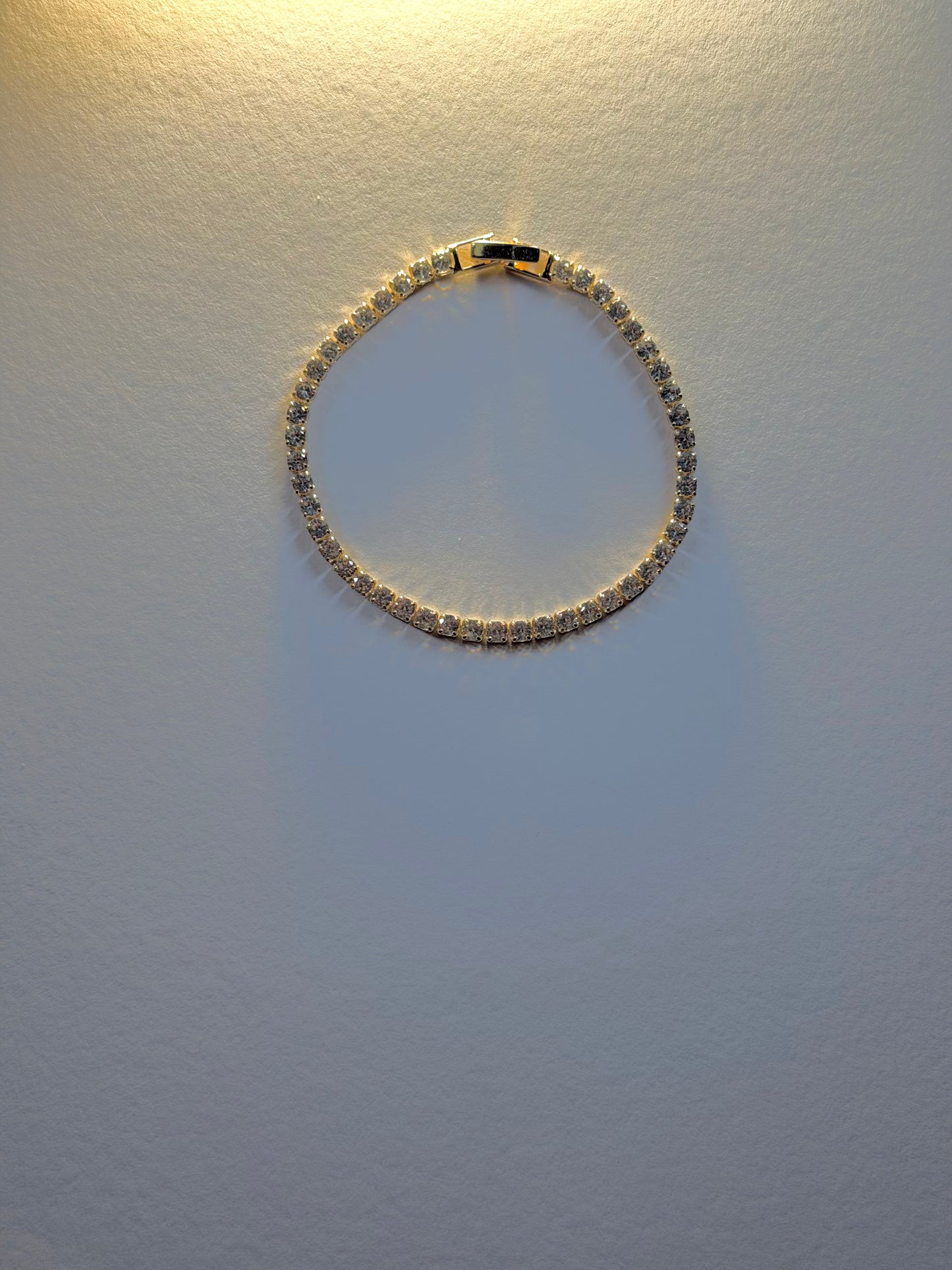 Gold Tennis Bracelet